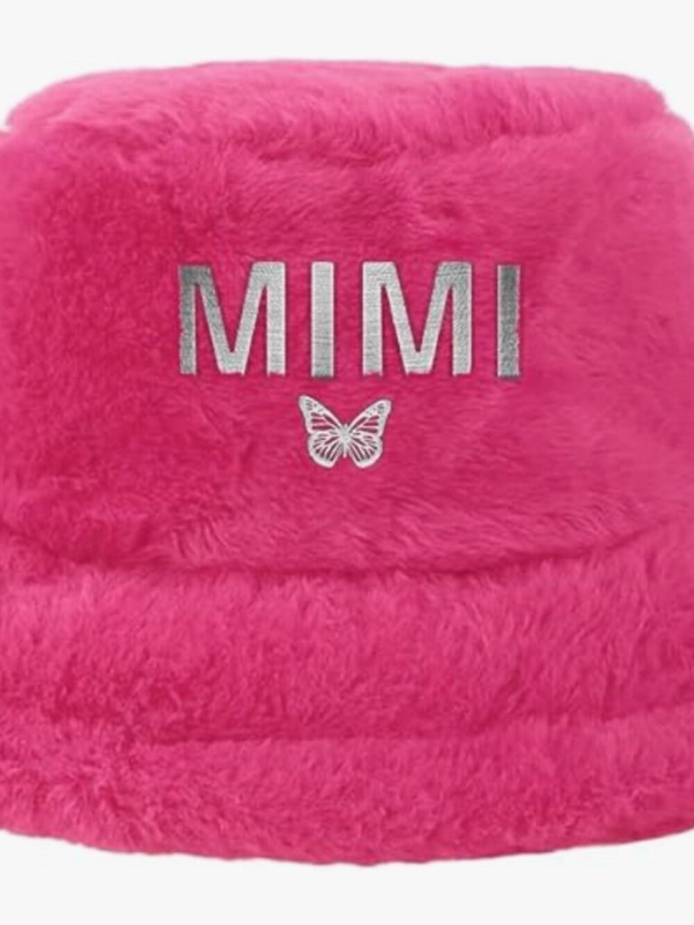 Mimi Fuzzy Fur Bucket Pimp Hat Mariah Carey Tour Merch!🥹💖🥵🔥Butterfly Pink